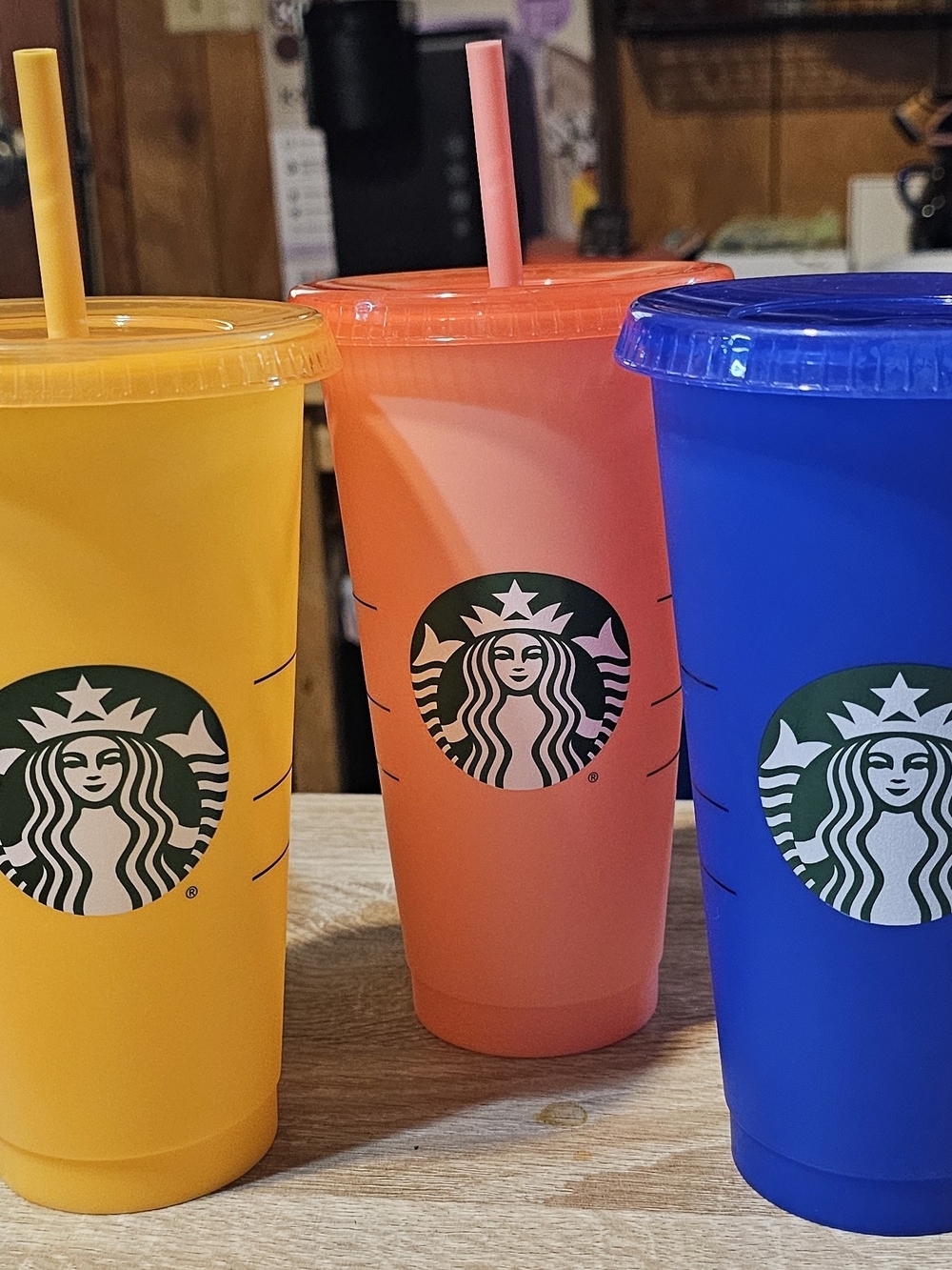 Starbucks Color Change Reusable Tumbler Set with Lids